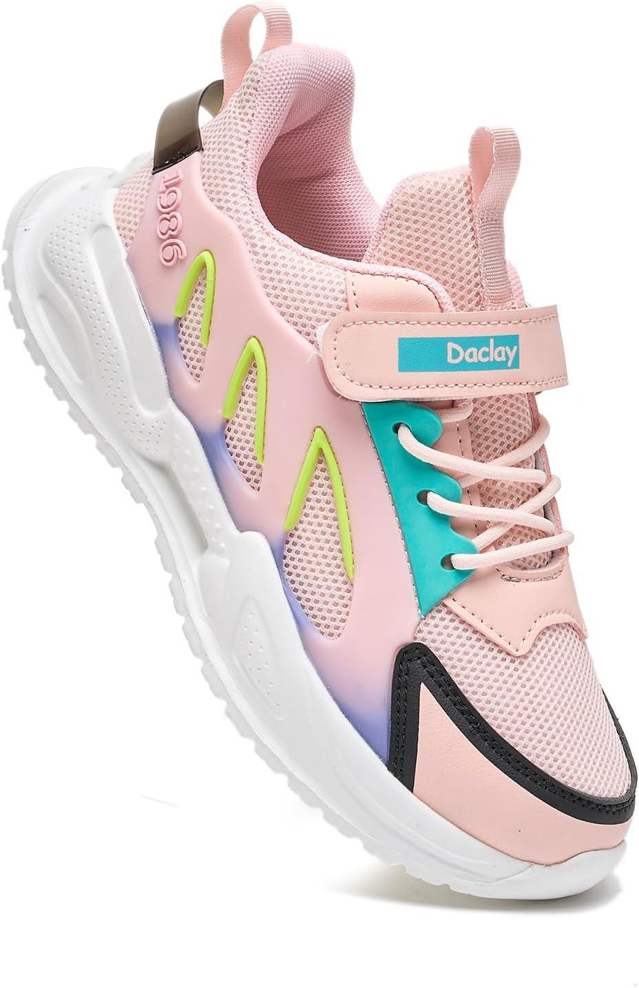 imageDaclay Kids Shoes Running Girls Boys Sports SneakersPinkaf29