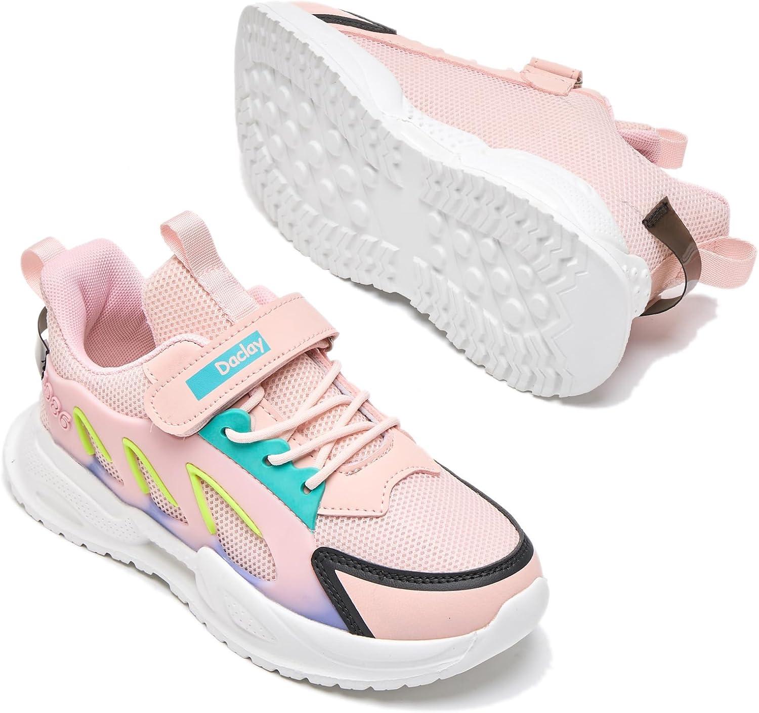 imageDaclay Kids Shoes Running Girls Boys Sports SneakersPinkaf29
