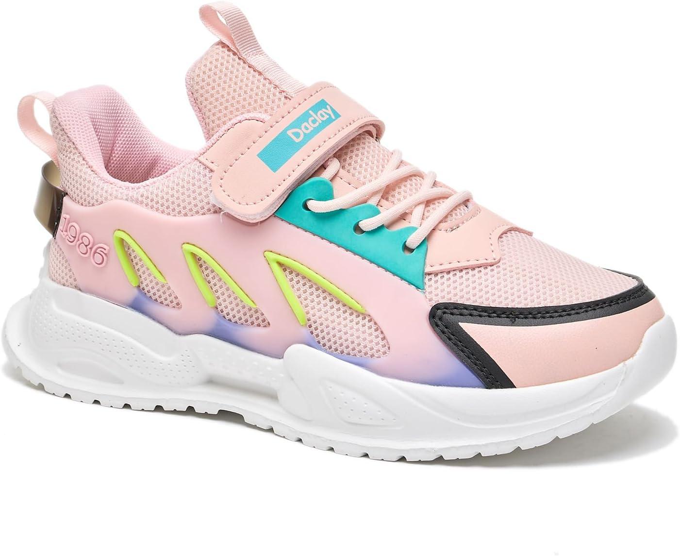 imageDaclay Kids Shoes Running Girls Boys Sports SneakersPinkaf29