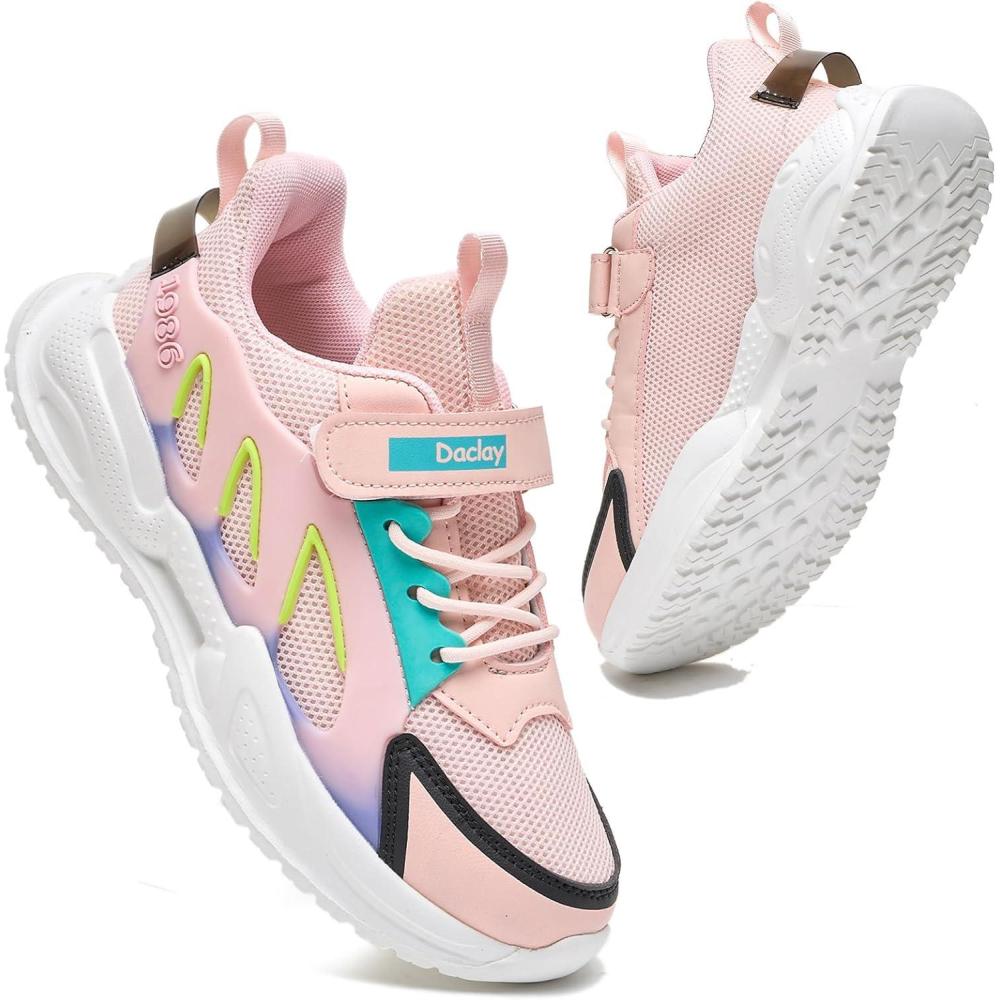 imageDaclay Kids Shoes Running Girls Boys Sports SneakersPinkaf29