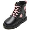 imageDaclay Kids Girls Boots Childrens Boots Outdoor Boots Girls Plush Short Boots Boys bootsBlackk3030