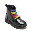 imageDaclay Kids Girls Boots Childrens Boots Outdoor Boots Girls Plush Short Boots Boys bootsBlackp02
