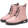 imageDaclay Kids Girls Boots Childrens Boots Outdoor Boots Girls Plush Short Boots Boys bootsPinkh2368