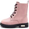 imageDaclay Kids Girls Boots Childrens Boots Outdoor Boots Girls Plush Short Boots Boys bootsPinkh2368