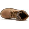 imageDaclay Toddler Boys Girls Boots Kids Work Boots Winter Snow Boot Hiking Outdoor ShoesBrown