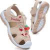image:imageDaclay Boys Casual Sports Kids Sandals Breathable Lightweight Fashionable Childrens Outdoor Girls SandalsBeigepxl20