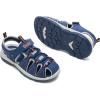 image:imageDaclay Kids Athletic Sandals Boys and Girls Outdoor Hiking Sports ClosedToe Sandal Pool Beach Shoes Summer Water ShoesBluelxh6