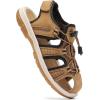image:imageDaclay Kids Athletic Sandals Boys and Girls Outdoor Hiking Sports ClosedToe Sandal Pool Beach Shoes Summer Water ShoesBrownlxh2
