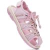 image:imageDaclay Kids Athletic Sandals Boys and Girls Outdoor Hiking Sports ClosedToe Sandal Pool Beach Shoes Summer Water ShoesPinklxh2