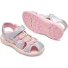 image:imageDaclay Kids Athletic Sandals Boys and Girls Outdoor Hiking Sports ClosedToe Sandal Pool Beach Shoes Summer Water ShoesPinklxh9