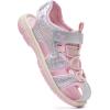 image:imageDaclay Kids Athletic Sandals Boys and Girls Outdoor Hiking Sports ClosedToe Sandal Pool Beach Shoes Summer Water ShoesPinklxh9