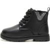 image:imageDaclay Kids Girls Boots Childrens Boots Outdoor Boots Girls Plush Short Boots Boys bootsBlackk4040