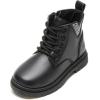 image:imageDaclay Kids Girls Boots Childrens Boots Outdoor Boots Girls Plush Short Boots Boys bootsBlackk4040