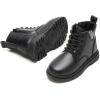 image:imageDaclay Kids Girls Boots Childrens Boots Outdoor Boots Girls Plush Short Boots Boys bootsBlackk4040