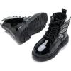 image:imageDaclay Kids Girls Boots Childrens Boots Outdoor Boots Girls Plush Short Boots Boys bootsBlackk5050