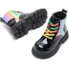 image:imageDaclay Kids Girls Boots Childrens Boots Outdoor Boots Girls Plush Short Boots Boys bootsBlackpd1