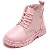 image:imageDaclay Kids Girls Boots Childrens Boots Outdoor Boots Girls Plush Short Boots Boys bootsPinkk4040