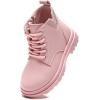 image:imageDaclay Kids Girls Boots Childrens Boots Outdoor Boots Girls Plush Short Boots Boys bootsPinkk4040