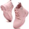 image:imageDaclay Kids Girls Boots Childrens Boots Outdoor Boots Girls Plush Short Boots Boys bootsPinkk4040