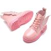 image:imageDaclay Kids Girls Boots Childrens Boots Outdoor Boots Girls Plush Short Boots Boys bootsPinkk5050