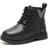 image:imageDaclay Kids Girls Boots Childrens Boots Outdoor Boots Girls Plush Short Boots Boys bootsBlackk4040