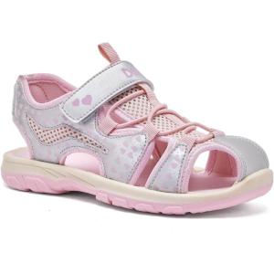 image:imageDaclay Kids Athletic Sandals Boys and Girls Outdoor Hiking Sports ClosedToe Sandal Pool Beach Shoes Summer Water ShoesPinklxh9