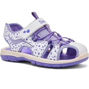 image:imageDaclay Kids Athletic Sandals Boys and Girls Outdoor Hiking Sports ClosedToe Sandal Pool Beach Shoes Summer Water ShoesPurplelxh9