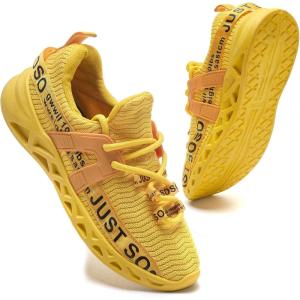 image:imageDaclay Kids Shoes Running Girls Boys School Spring Casual Sports Sneakers Basketball FootwearYellow3ff