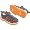 image:imageDaclay Kids Athletic Sandals Boys and Girls Outdoor Hiking Sports ClosedToe Sandal Pool Beach Shoes Summer Water ShoesOrangelxh3