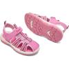 image:imageDaclay Kids Athletic Sandals Boys and Girls Outdoor Hiking Sports ClosedToe Sandal Pool Beach Shoes Summer Water ShoesPinklxh3