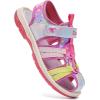 image:imageDaclay Kids Athletic Sandals Boys and Girls Outdoor Hiking Sports ClosedToe Sandal Pool Beach Shoes Summer Water ShoesRedlxh7