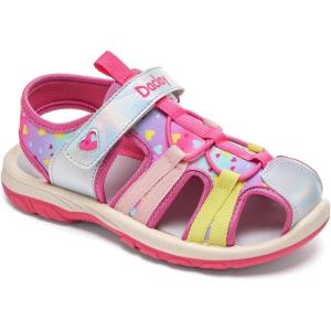 image:imageDaclay Kids Athletic Sandals Boys and Girls Outdoor Hiking Sports ClosedToe Sandal Pool Beach Shoes Summer Water ShoesRedlxh7