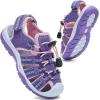 image:imageDaclay Boys Casual Sports Kids Sandals Breathable Lightweight Fashionable Childrens Outdoor Girls SandalsPurplepxl18
