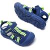 image:imageDaclay Kids Athletic Sandals Boys and Girls Outdoor Hiking Sports ClosedToe Sandal Pool Beach Shoes Summer Water ShoesBluepxl26