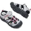 image:imageDaclay Kids Athletic Sandals Boys and Girls Outdoor Hiking Sports ClosedToe Sandal Pool Beach Shoes Summer Water ShoesGreypxl27