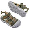 image:imageDaclay Kids Athletic Sandals Boys and Girls Outdoor Hiking Sports ClosedToe Sandal Pool Beach Shoes Summer Water ShoesOrangepxl24
