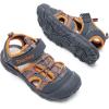 image:imageDaclay Kids Athletic Sandals Boys and Girls Outdoor Hiking Sports ClosedToe Sandal Pool Beach Shoes Summer Water ShoesOrangepxl28
