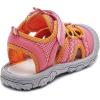 image:imageDaclay Kids Athletic Sandals Boys and Girls Outdoor Hiking Sports ClosedToe Sandal Pool Beach Shoes Summer Water ShoesPinkpxl26