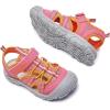 image:imageDaclay Kids Athletic Sandals Boys and Girls Outdoor Hiking Sports ClosedToe Sandal Pool Beach Shoes Summer Water ShoesPinkpxl26