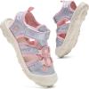 image:imageDaclay Kids Athletic Sandals Boys and Girls Outdoor Hiking Sports ClosedToe Sandal Pool Beach Shoes Summer Water ShoesPinkpxl29