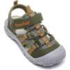 image:imageDaclay Kids Athletic Sandals Boys and Girls Outdoor Hiking Sports ClosedToe Sandal Pool Beach Shoes Summer Water ShoesOrangepxl24