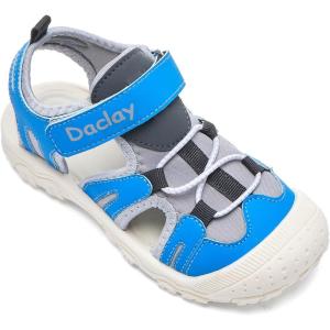 image:imageDaclay Kids Athletic Sandals Boys and Girls Outdoor Hiking Sports ClosedToe Sandal Pool Beach Shoes Summer Water ShoesBluepxl29