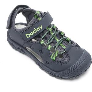 image:imageDaclay Kids Athletic Sandals Boys and Girls Outdoor Hiking Sports ClosedToe Sandal Pool Beach Shoes Summer Water ShoesGreenpxl28