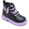 image:imageDaclay Toddler Boys Girls Side Zipper Boots Kids Work Boots Winter Snow Boot Hiking Outdoor Shoes Hook amp LoopBlackygt31