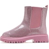 image:imageDaclay Toddler Boys Girls Side Zipper Boots Kids Work Boots Winter Snow Boot Hiking Outdoor Shoes Hook amp LoopPinklh2