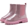 image:imageDaclay Toddler Boys Girls Side Zipper Boots Kids Work Boots Winter Snow Boot Hiking Outdoor Shoes Hook amp LoopPinklh2