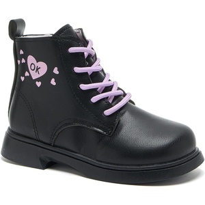 image:imageDaclay Toddler Boys Girls Side Zipper Boots Kids Work Boots Winter Snow Boot Hiking Outdoor Shoes Hook amp LoopPurpleygt24