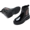 image:imageDaclay Toddler Boys Girls Side Zipper Boots Kids Work Boots Winter Snow Boot Hiking Outdoor Shoes Hook amp LoopBlacklh1