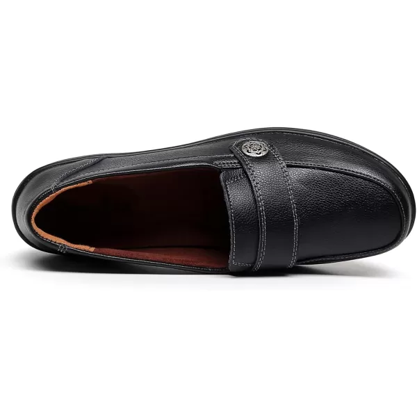 VenusCelia Women's Band Walking Flat Loafer