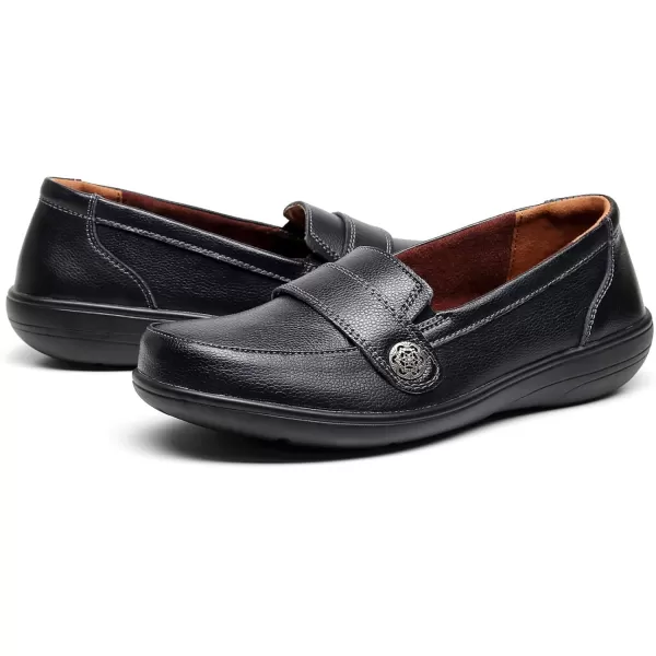 VenusCelia Women's Band Walking Flat Loafer